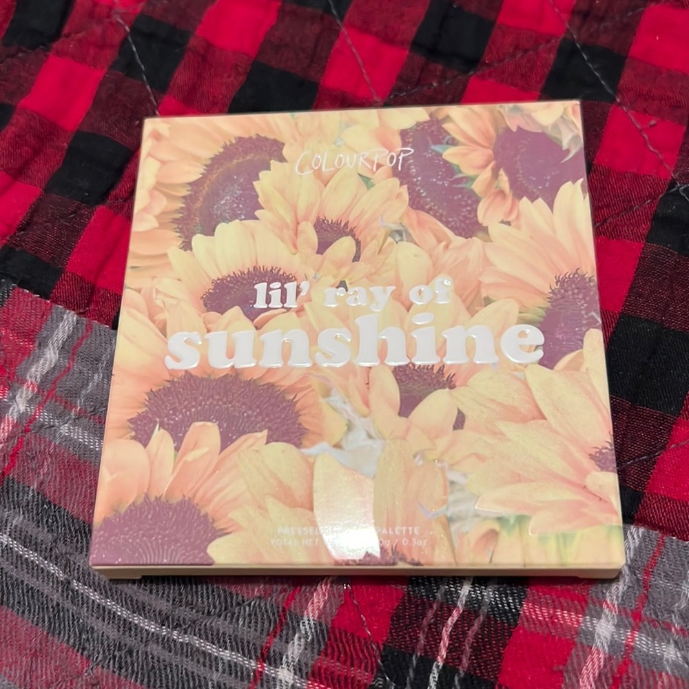 Lil’ ray of sunshine palette